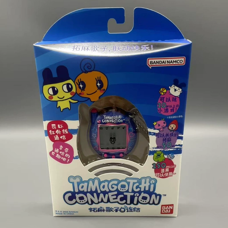 Игрушка виртуальный питомец Bandai Tamagotchi Connection — реплика и подключаемые модели, разные цвета (12 коробок)