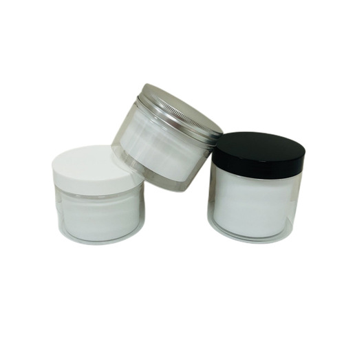 Supply double-layer inner bag cream jar PET plastic 100g 300g cream hair mask face mask jar filling bottle