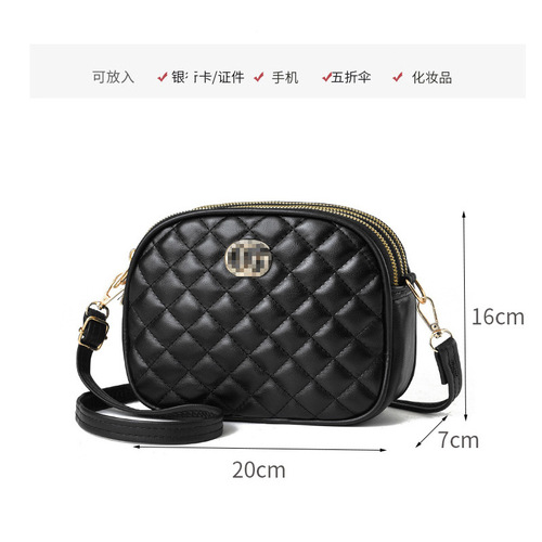 Diamond bag ladies small round bag  new fashion trend crossbody bag internet celebrity embroidered shoulder factory wholesale