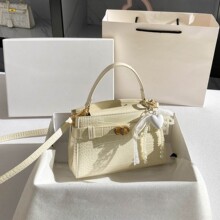 精致唯美手提包2025秋季新款时休闲尚洋气单肩包女质感个性斜挎包