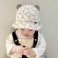 Детская шапка весна и осень, новая детская шапка в Корейском стиле, детская Рыбацкая шапка для мальчиков и девочек, милая супер милая детская Солнцезащитная шапка для бассейна