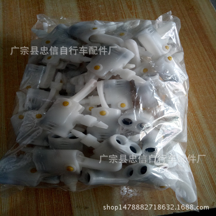 批发新式两用打气嘴打气嘴头英式美式法式通用型打气筒配件