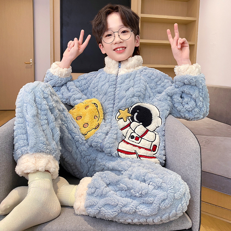 Children's winter high quality pijama for boys