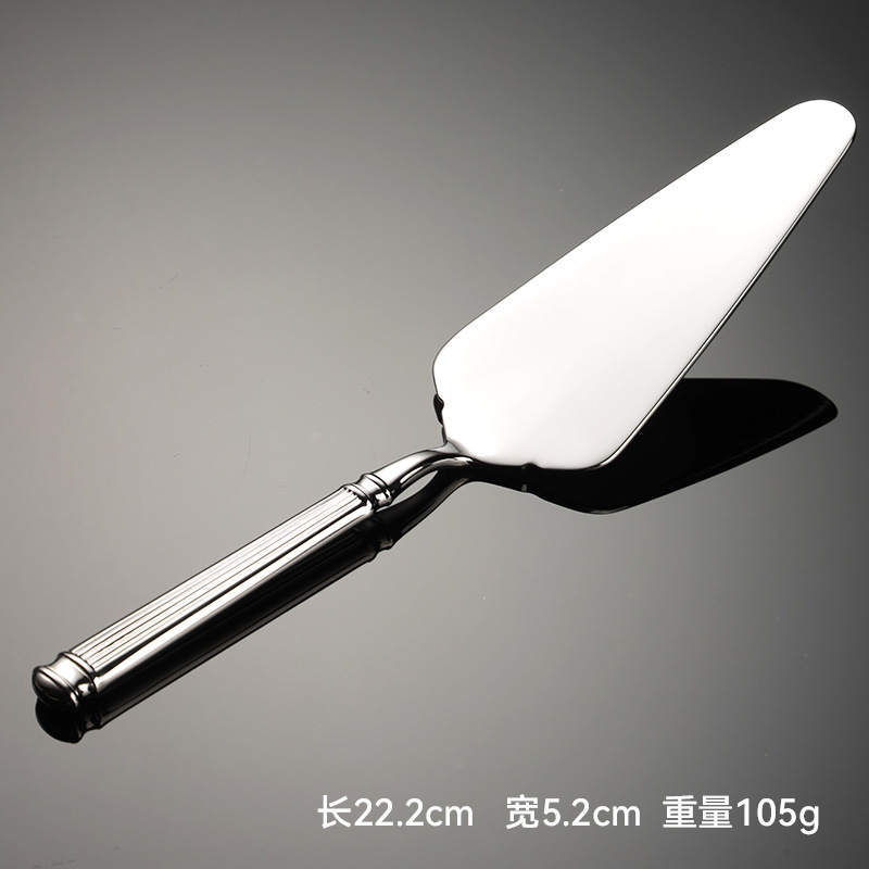 エイン304鍛打ローマ柱ホテルステンレス食器ステーキナイフフォークスプーンケーキシャベル共用スプーンクリーム|undefined