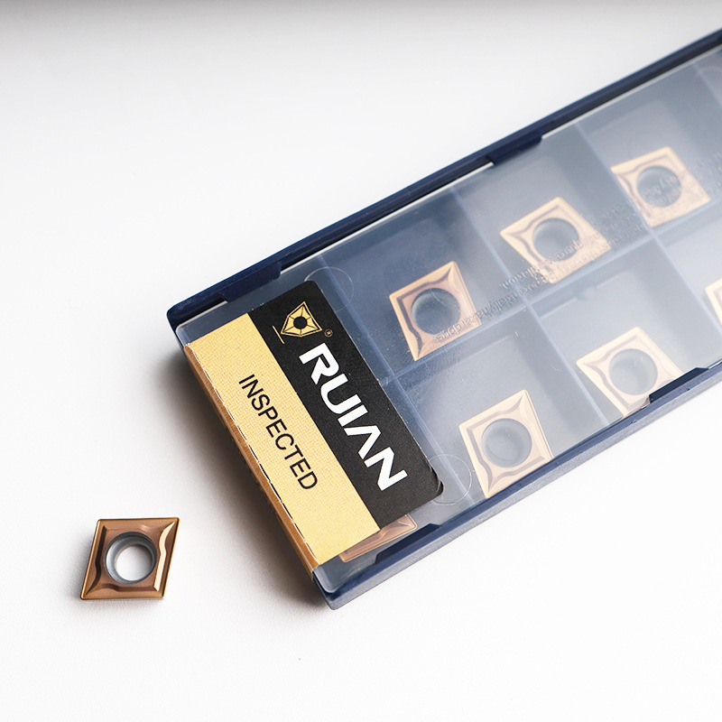 RUIAN数控内孔刀片CCMT09T304 RC6225/RP9125B/PR9315车刀粒