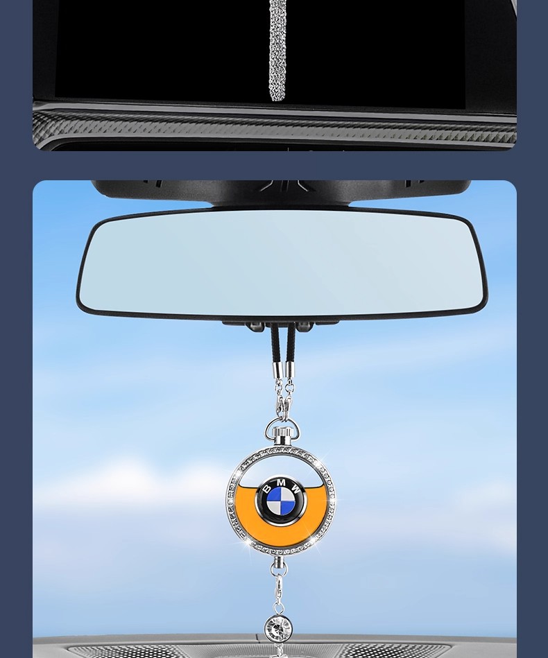 Cross-Border Car Perfume Pendant Car Interior Supplies Manufacturer Car Creative Personalized Perfume with Diamond Pendant Aromatherapy