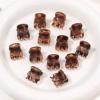 Glossy leopard print 1.5cm