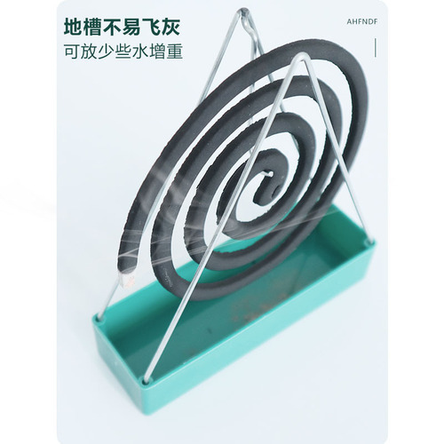 Creative Triangle Fireproof and Heat-Resistant Incense Burner Stand with Ash Tray Incense Burner Tray Incense Holder Incense Stand