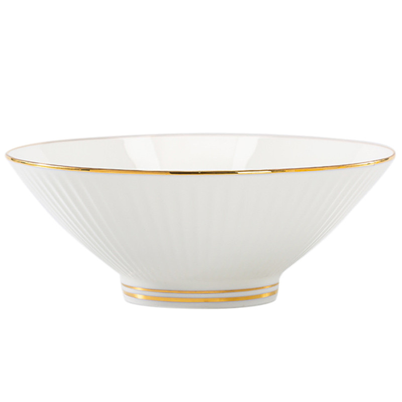景徳鎮ゴールデンエッジボーンチャイナ 8inch ドゥリボウル中国風ラーメンボウルインスタントラーメンボウル家庭用カタツムリヌードル大ボウル|undefined