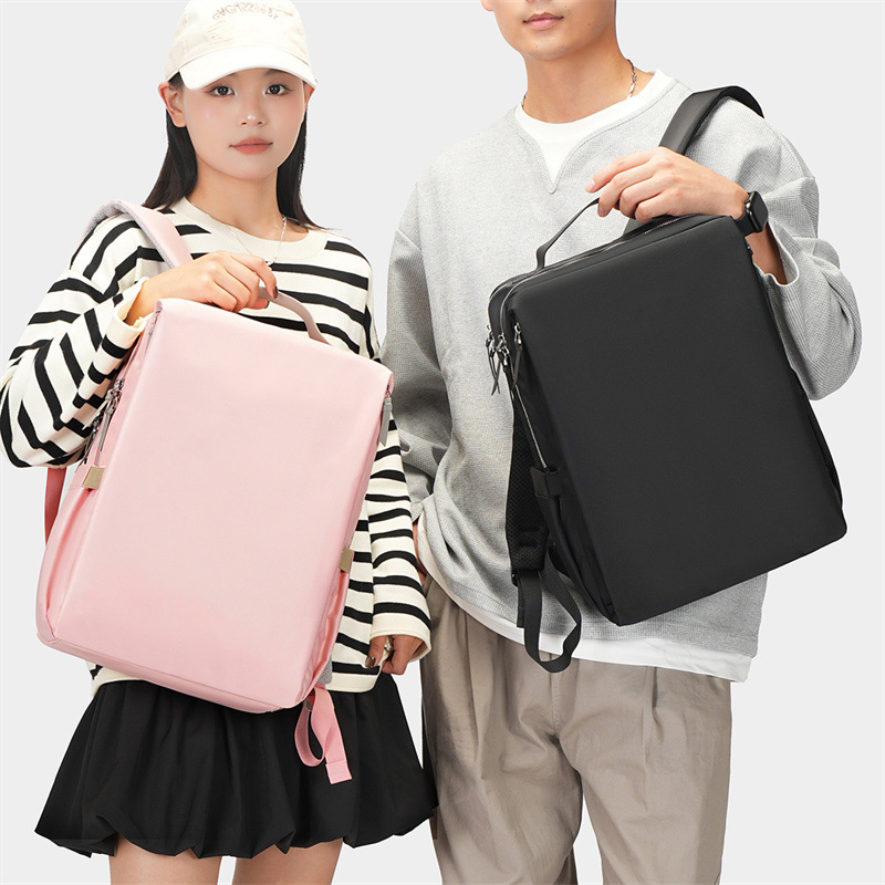 New Fresh Women's Backpack, Portable Commuter Computer Bag, Lightweight Portable Outdoor Travel Bag, Student School Bag