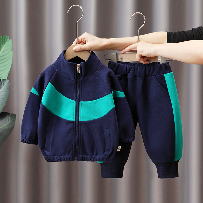 Sports Two Piece Handsome 1-13 Year Old Boys Spring and Autumn Set Fashionable Clothes Baby Children's Clothing_voghion.com