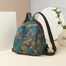 跨境小众印花时尚休闲胸包女士轻便单肩包高颜值多功能双肩包女斜