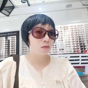 Women's Crystal Glasses, Cool and Eye-Catching Stone Mirrors, Driving Sunglasses, Stone Flat Mirrors, Driving Sunglasses
