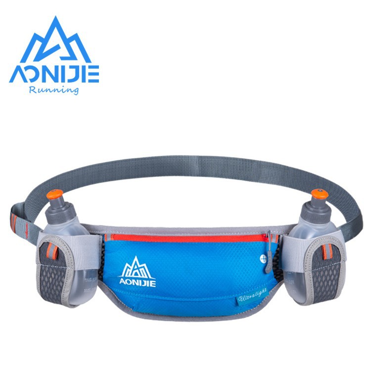 Onijie Running Water Bottle Waist Bag Marathon Sports Waist Bag Men's Cycling Hiking Cross-Country Outdoor Bag Women's Running Bag