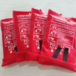 Customized Direct Selling Fire Blanket, Fire Blanket, Emergency Flame Retardant Escape Blanket, Fiberglass Fire Blanket, Flame Retardant and High Temperature Resistant