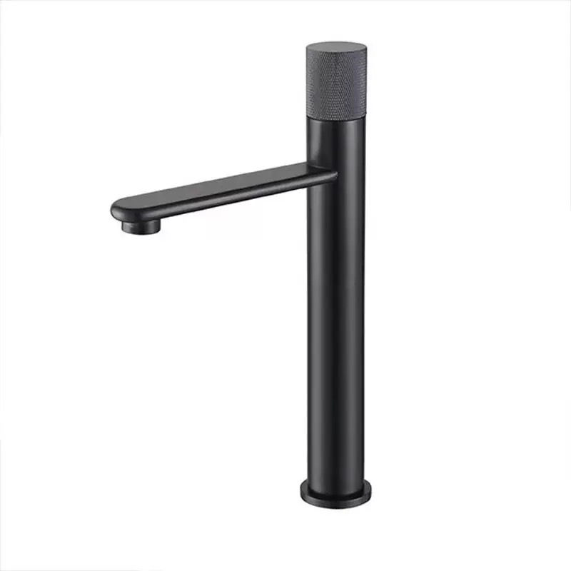 Grifo Mezclador para Lavabo de Cobre con Agua Fría y Caliente para Baño