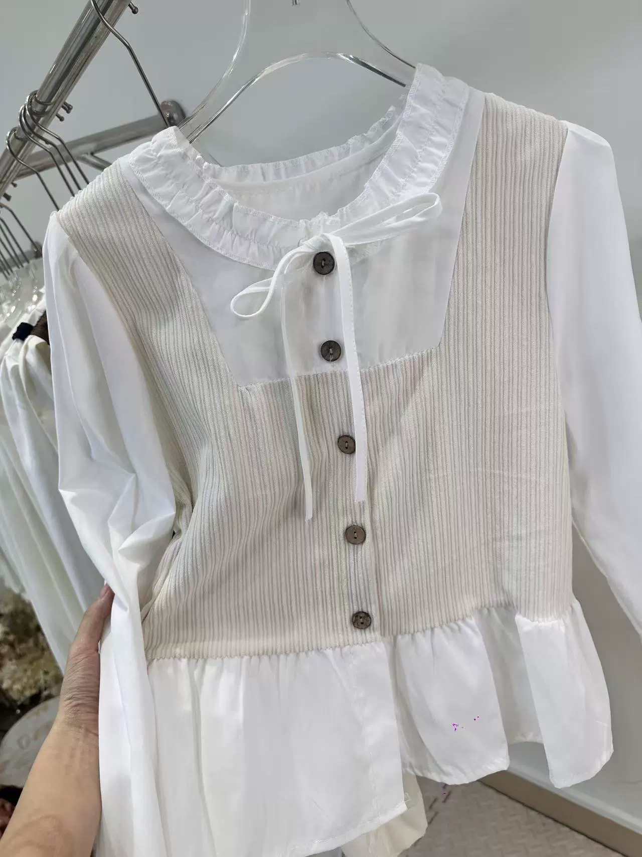 Set, autumn shirt, doll, wholesale