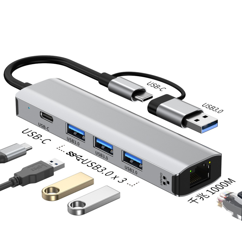 クロスボーダー3.0コンバータrj45有線ネットワークカードtypecコンピュータネットワークケーブルusbギガビットネットワークカード|undefined