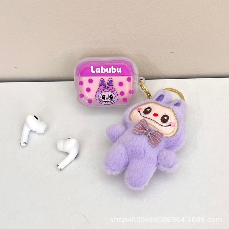 外国貿易新しいラブブディディグリーワイヤレス Bluetooth ヘッドセット漫画人形人形ペンダント人気のスポーツヘッドセット|undefined