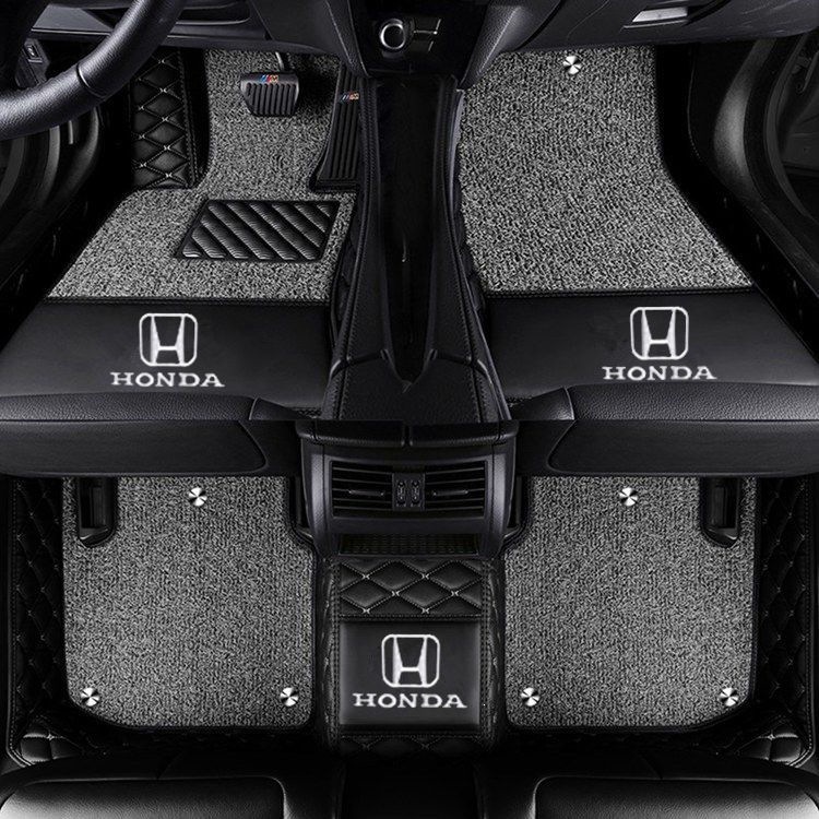 Suitable for Honda Accord, Fit, Civic, City, CRV, Crider, HR-V, Jade, and Breeze full-coverage car floor mats