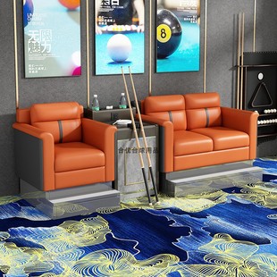 High-End Billiards Sofa, Viewing Chair, Coffee Table, Billiards Hall, Luxury Viewing and Resting Seat, Popular Viewing Chair in Billiard Room