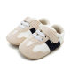 0-1 baby sneaker spring and autumn new fashion N word toddler shoes baby one year old soft bottom breathable casual white shoes