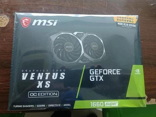 Применимо для киберспорта MSI GTX1660 SUPER VENTUS XS C OC Wantu Game Graphics