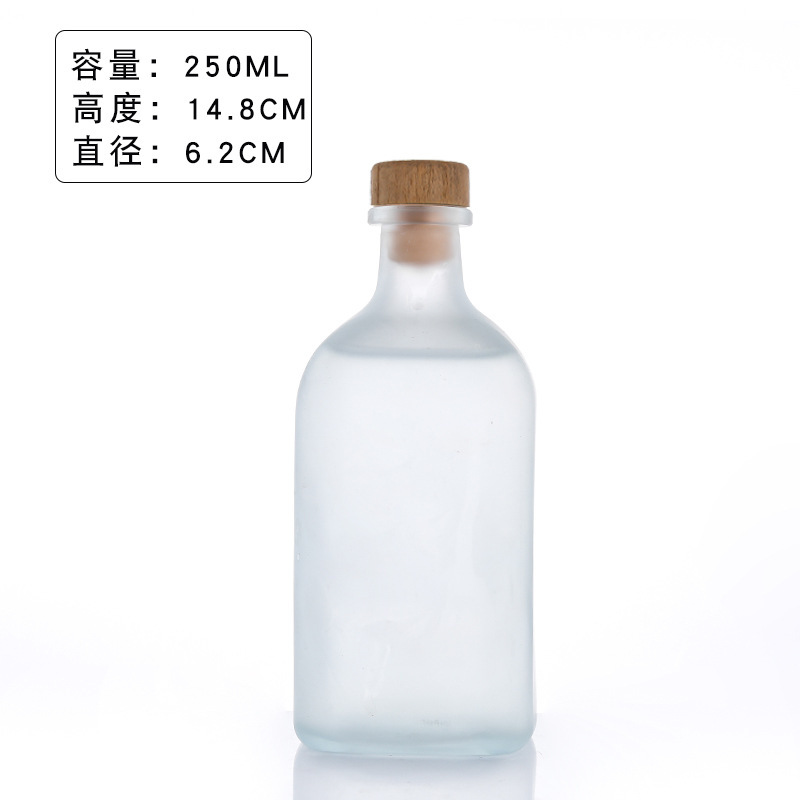 Botella de vino de fruta dulce de fábrica Beirui, botella de vidrio, botella de vino oolong, botella de vino multifuncional de fruta de ciruela verde, caja de regalo para mujeres