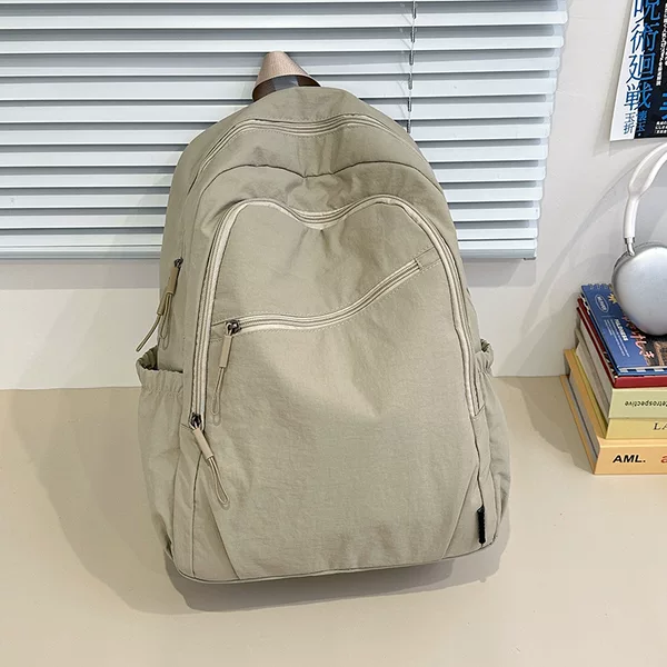 Travel Backpack, Multifunctional Lightweight Outdoor Backpack, Men's and Women's Casual Large-Capacity College Student Bag, Simple and Ultra-Light