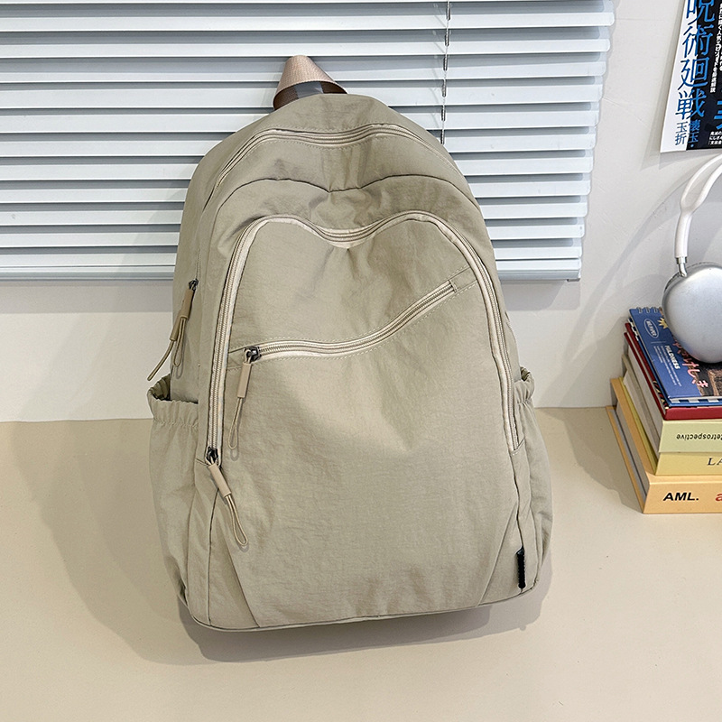 Travel Backpack, Multifunctional Lightweight Outdoor Backpack, Men's and Women's Casual Large-Capacity College Student Bag, Simple and Ultra-Light