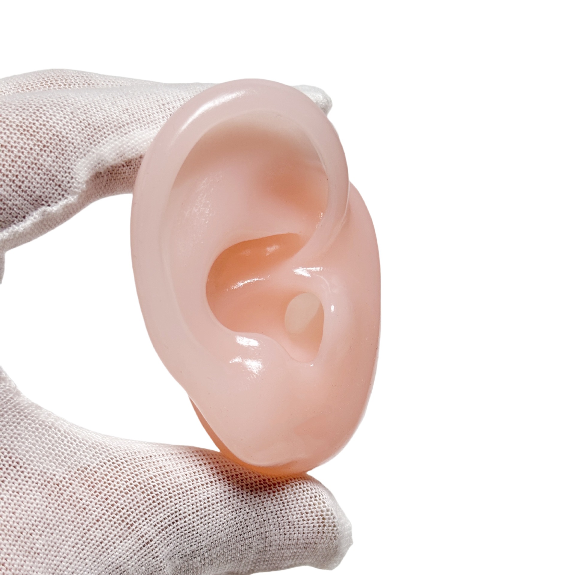 auriculares de silicona modelo de canal auditivo auricular auriculares audífonos auriculares perforación auriculares estante de exhibición joyas pendientes