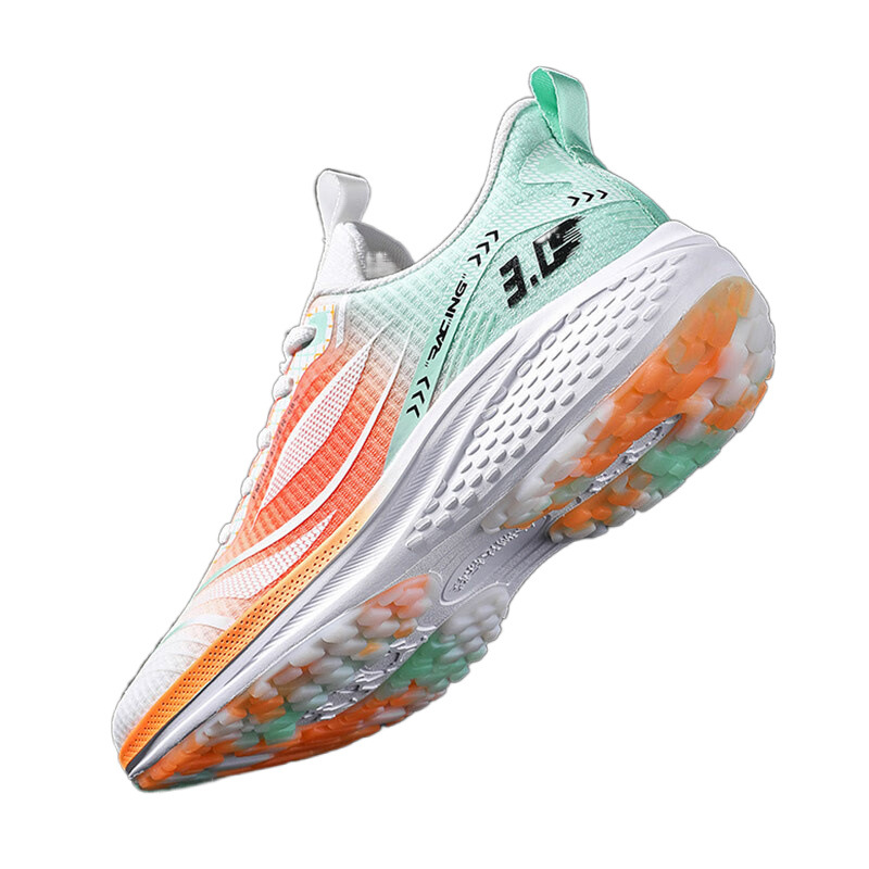 Zapatos de corrida de amortiguación del campus para hombres, prueba física de salto de longitud para estudiantes de secundaria, zapatos de entrenamiento de 1000 metros para hombres