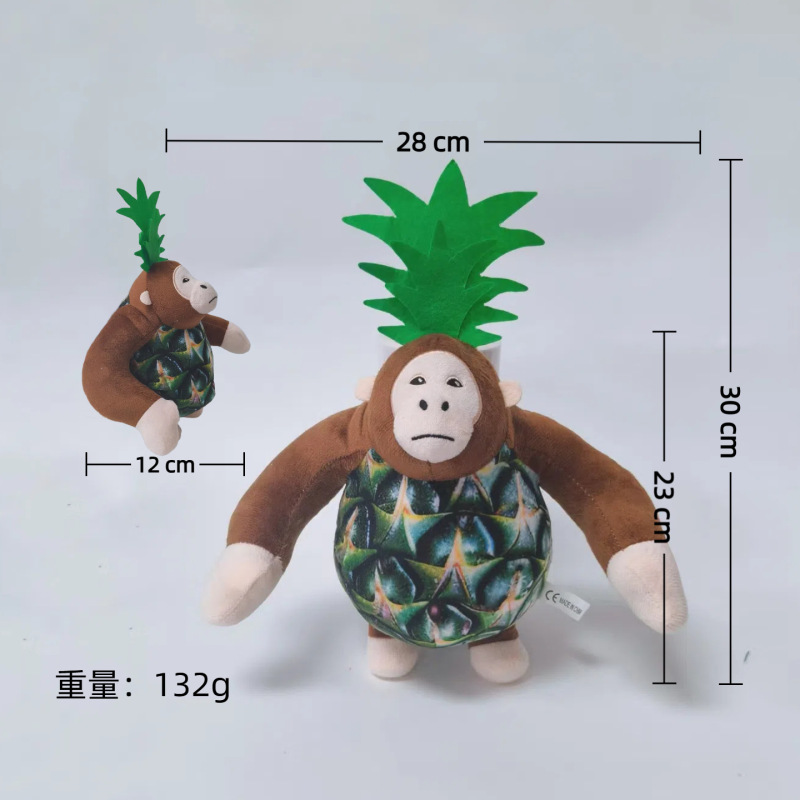 国境を越えたホットセール AI アメリカの山と海の経典ぬいぐるみタンタンサハルサメ木の棒人形|undefined