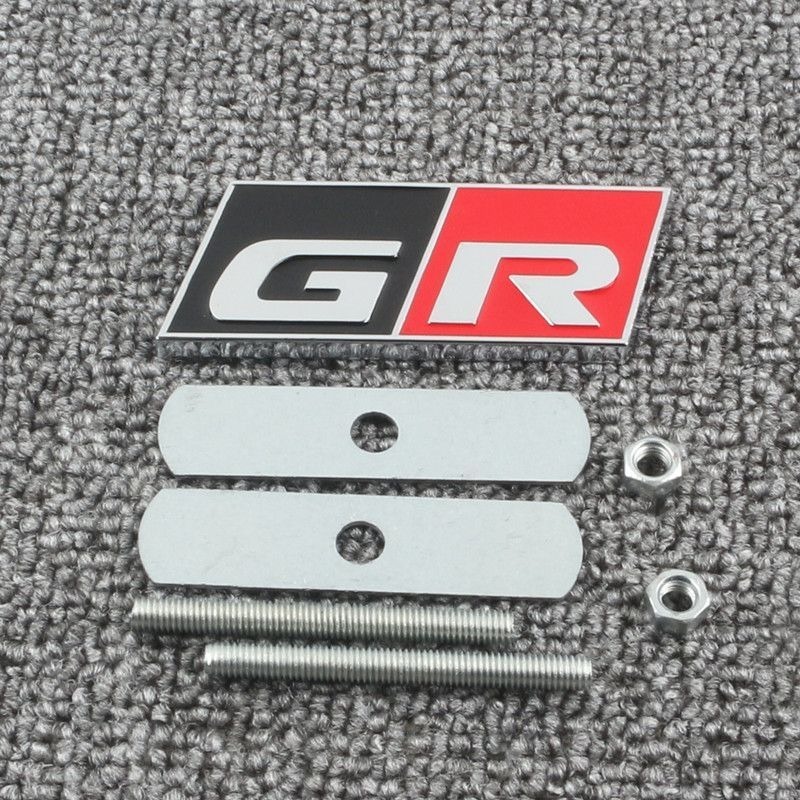 トヨタ改造ステッカー GR GRSPORT GR MN メタルステッカー リアステッカー テールステッカーに適しています。|undefined