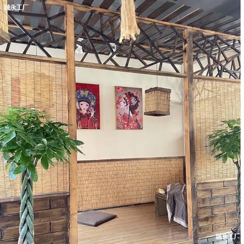 Reed Curtains, Reed Curtains, Large Roller Blinds, Sunshades, Bamboo Curtains, Reed Mats, Wall Decoration and Decoration