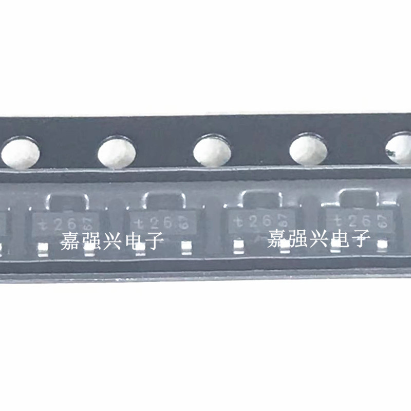 原装全新 PDTC123ET 215 SOT-23 丝印t26 100mA 贴片带阻尼三极管