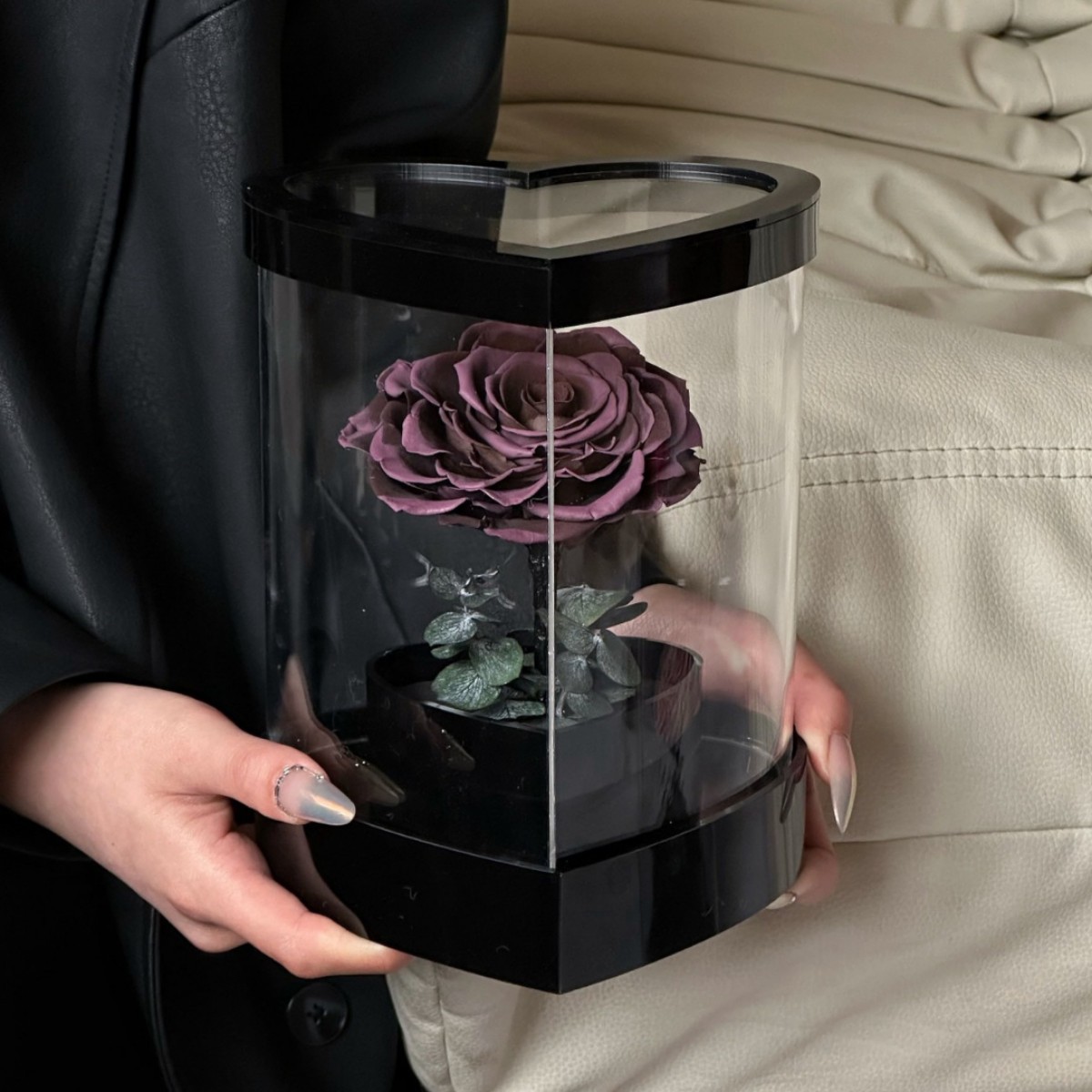 Día de San Valentín eterno flores amor rosa caja de flores decoración confesión de boda para enviar novia regalo creativo fábrica al por mayor