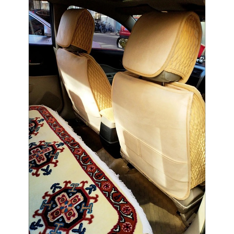 Car Cushion Blended Imitation Wool Handmade Carpet Short Plush Fully Surrounded Four Seasons Universal Pure Wool Five-seater Car Cover