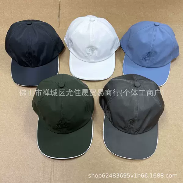 High-quality classic foreign trade baseball cap with letter embroidery, double-layer soft top, suitable for all seasons, outdoor sun hat for men and women