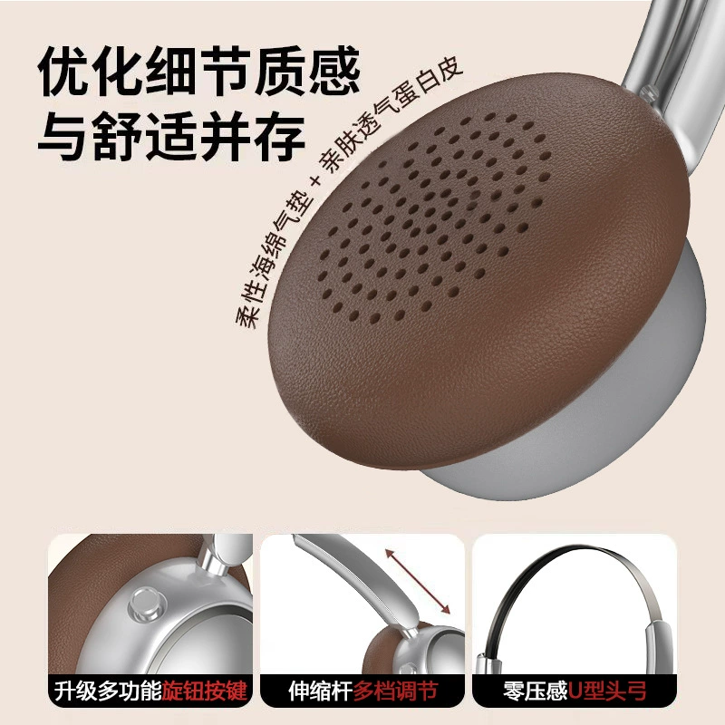 Удлиненные наушники, мобильный телефон, ноутбук, американский стиль, Bluetooth