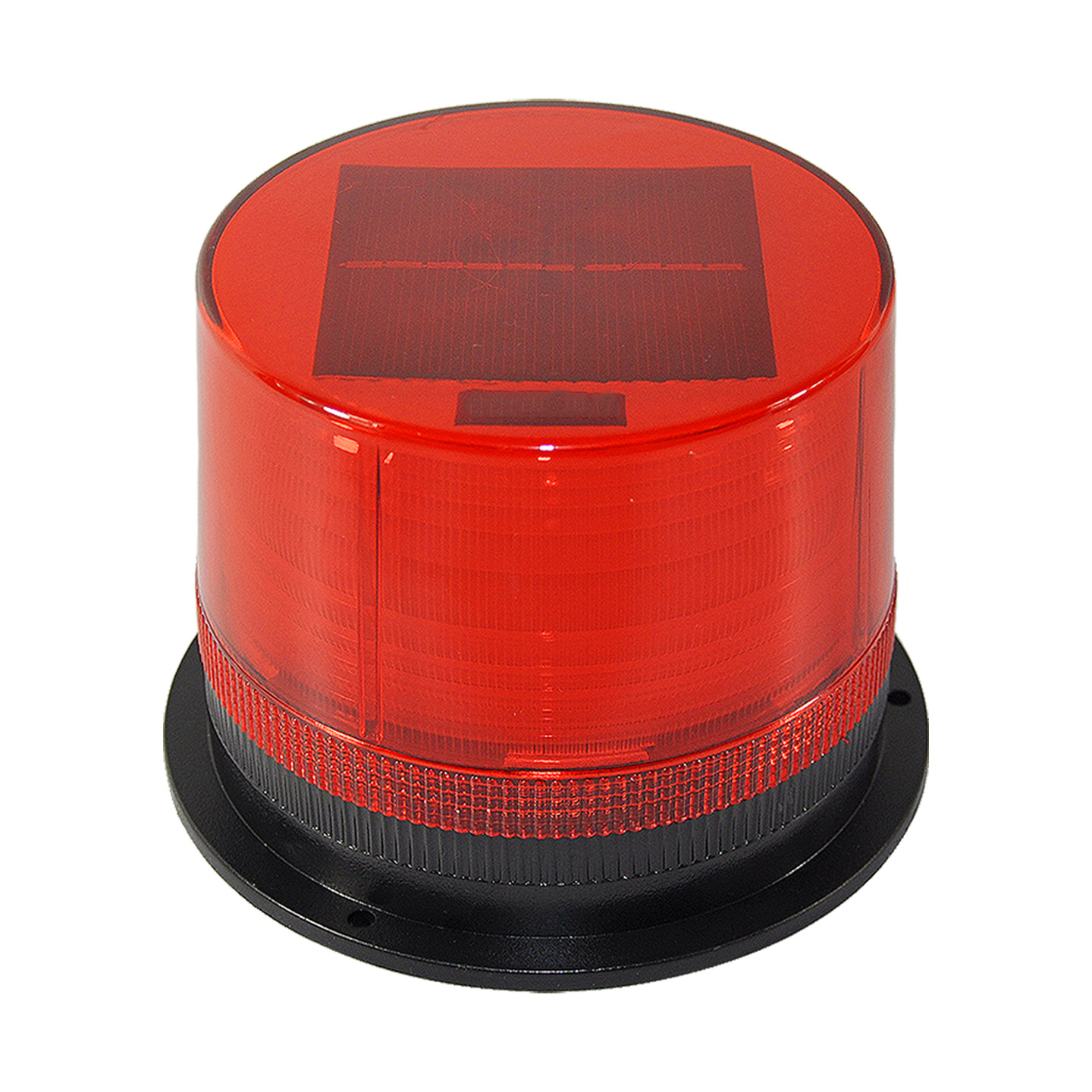 Lámpara de disparo solar LED rojo y azul luz de advertencia de adsorción magnética para vehículos nocturnos