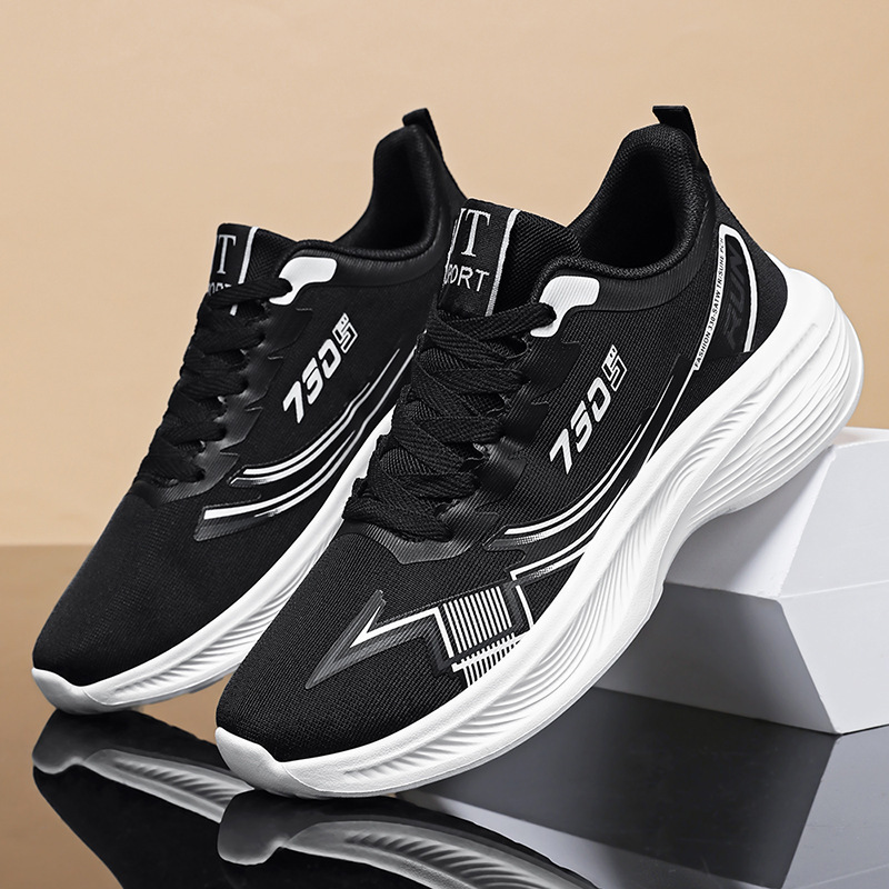 Zapatos de hombre, zapatos de verano transpirables, zapatos deportivos, zapatos casuales de moda para hombres, zapatos de correr ligeros con suela suave