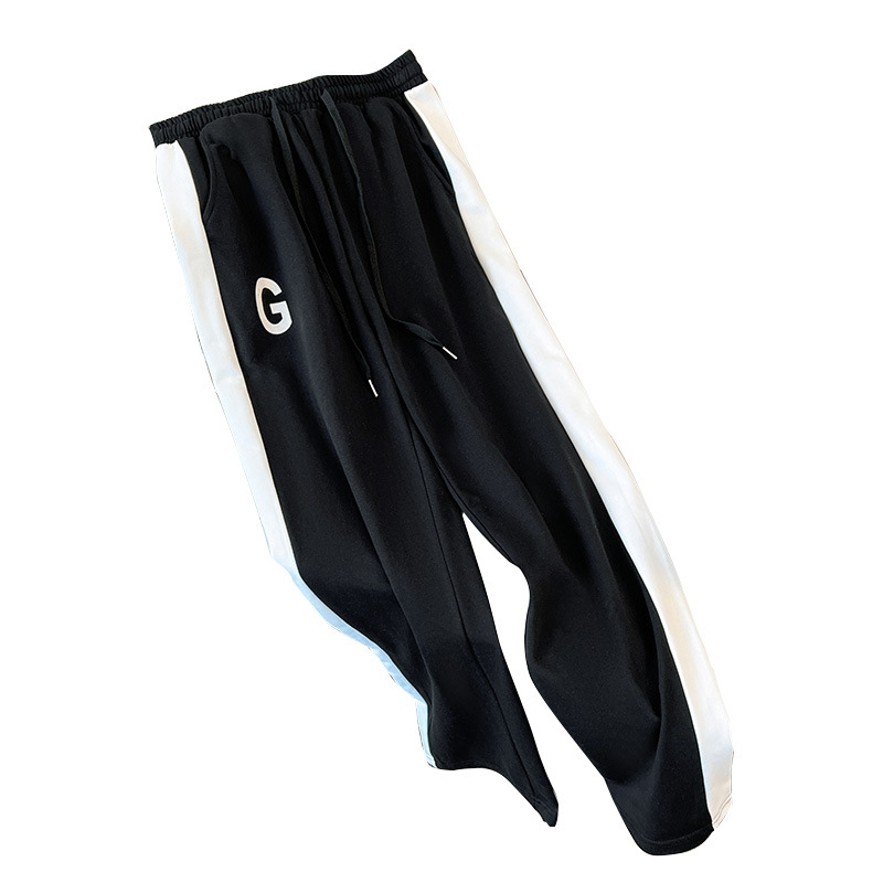 Abbigliamento donna taglie forti abbigliamento donna autunno e autunno nuovi pantaloni larghi gamba pantaloni casual larghi e aderenti ragazza grassa_voghion.com