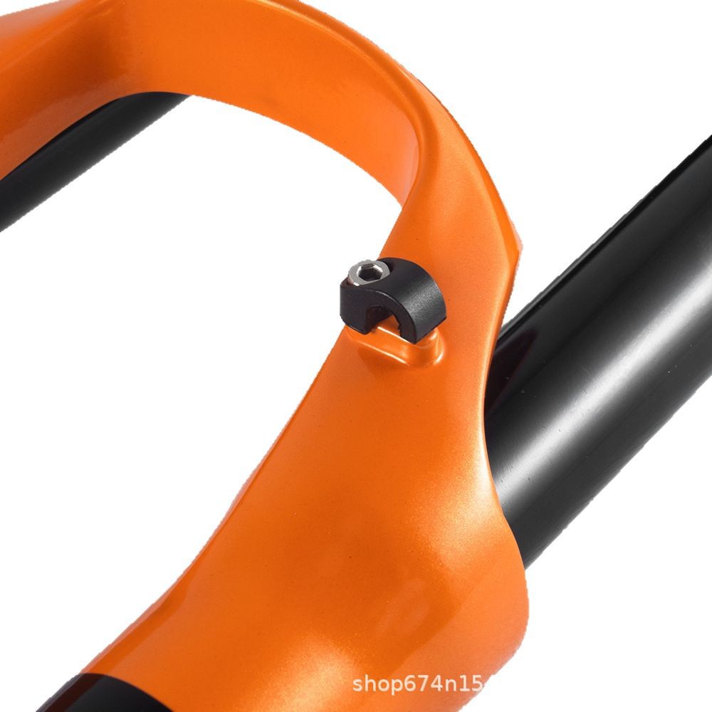 BOLANY bicicleta de montaña horquilla delantera 27.5 29-pulgadas de aleación de magnesio amortiguador presión de aire horquilla delantera Control de hombro freno de disco Tenedor de aire