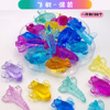 Colorful plastic diamond acrylic toy for princess, with gem
