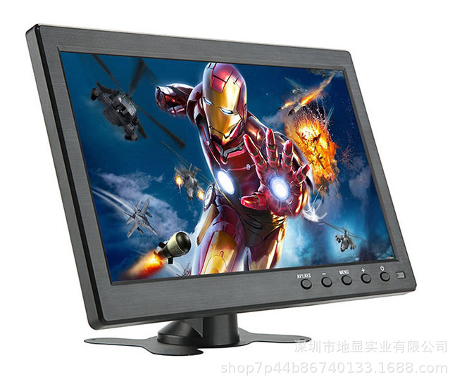 10.1inch 오디오용 HDMI+VGA+AV+BNC+USB(600P)