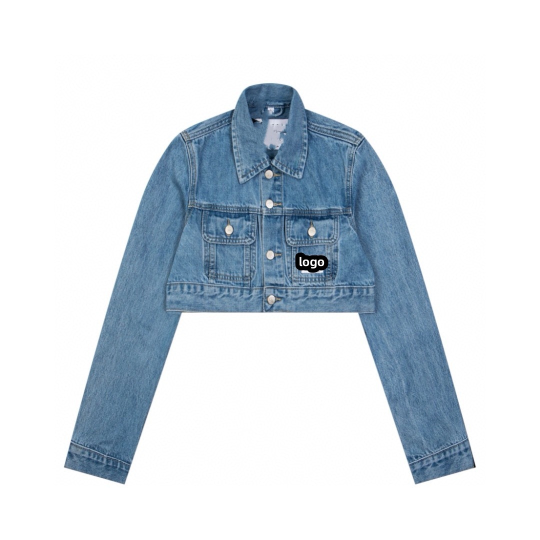 쇼트 데님 블루