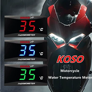 Motosiklet Universal Koso Su Temperaturu Ölçən Su Keçirməyən LCD Displey Cihaz Hissələri