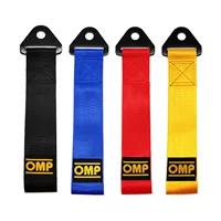 Модификация автомобиля JDM культура вышивка ткацкие прицепные ремни OMP бампер передняя губа декоративные буксировочные ремни