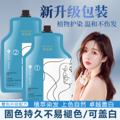 カラー運来染毛ペースト染毛剤一歩多色カバー白髪処方改善増色効果サロン専用